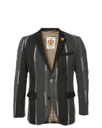 Education From Youngmachines Branding Stripes Tailored Blazer