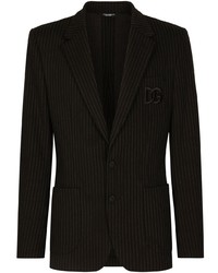 Dolce & Gabbana Dg Essentials Pinstripe Blazer