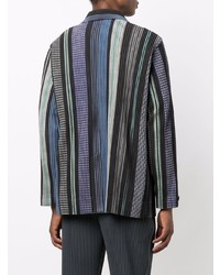 Homme Plissé Issey Miyake Striped Pleated Shirt