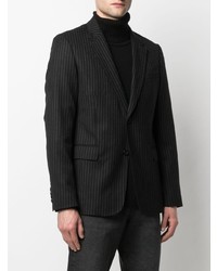 Ami Paris Striped Tailored Blazer