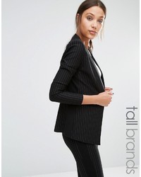 Yas Tall Penno Fitted Collarless Blazer