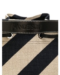 JW Anderson Striped Drawstring Bucket Bag