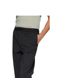 Acne Studios Black Pinstripe Pismo Trousers
