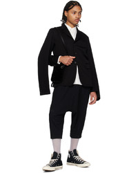 Black Comme Des Garçons Black Striped Trousers