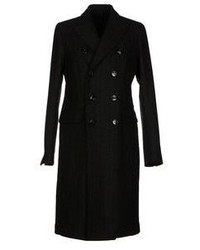 Black Vertical Striped Coat