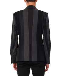 Dolce & Gabbana Contrast Panel Wool Blazer