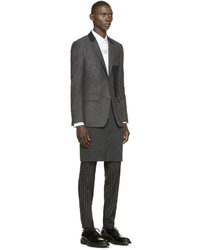Givenchy Black Wool Pinstripe Trousers