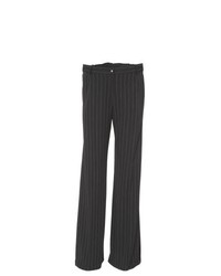 bpc bonprix collection Loose Single Pleat Trousers In Blackwhite Striped Size 14