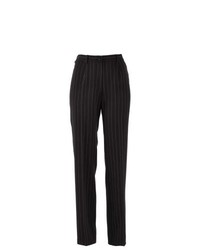 bpc bonprix collection Single Pleat Trousers In Blackwhite Striped Size 12