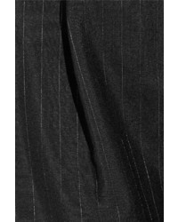 Vionnet Pinstriped Mohair And Wool Blend Tapered Pants
