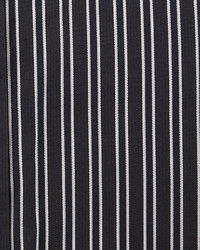 English Laundry Striped Long Sleeve Dress Shirt Black