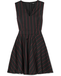 Versus Versace Striped Wool Mini Dress