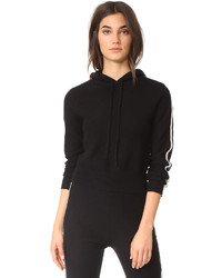 Black Vertical Striped Hoodies for Women | Lookastic