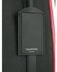 Thom Browne Rwb Stripe Calfskin Short Tote Bag