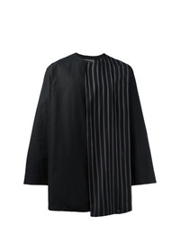 Yohji Yamamoto Striped Trim Shirt