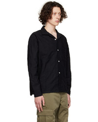 F-LAGSTUF-F Black Cotton Shirt