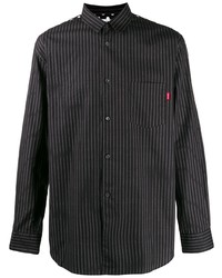 Supreme Cdg Pinstripe Button Up Shirt