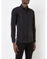 Lords And Fools Contrast Stripe Shirt Unavailable