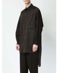 Yohji Yamamoto Long Striped Shirt