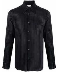 Alexander McQueen Lurex Pinstripe Shirt