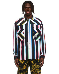 VERSACE JEANS COUTURE Multicolor Stripe Shirt