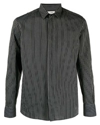 Saint Laurent Striped Long Sleeve Shirt