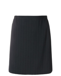 Giorgio Armani Vintage Pinstripe Short Skirt