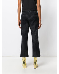 Marc Jacobs Pinstriped Cropped Trousers