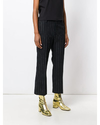 Marc Jacobs Pinstriped Cropped Trousers