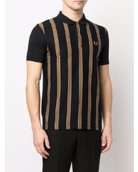 Fred Perry Striped Short Sleeve Polo Shirt