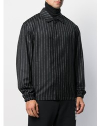 1017 Alyx 9Sm Branded Stripe Pattern Shirt