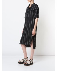 Demoo Parkchoonmoo Striped Short Sleeved Dress