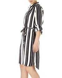 Wallis Monochrome Stripe Shirt Dress