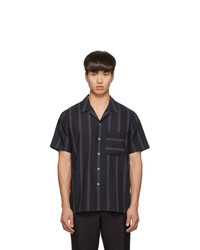 Ps By Paul Smith Black Stripe Casual Shirt