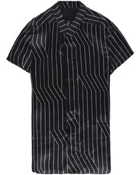 Rick Owens Short Sleeve Striped Shirt