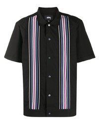Stussy Striped Knit Short Sleeved Shirt