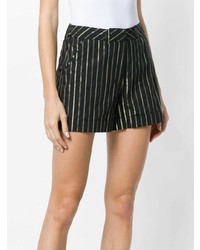 Twin-Set Striped Short Shorts