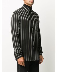 Saint Laurent Silk Pinstripe Shirt