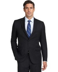Brooks Brothers Fitzgerald Fit Double Track Stripe 1818 Suit
