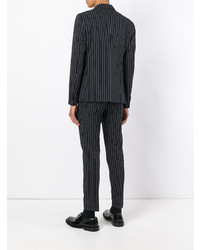 Dolce & Gabbana Pinstripe Musical Patch Suit