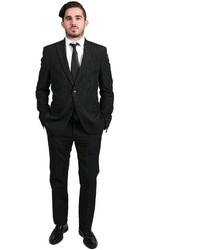 Versace Pinstripe Two Piece Viscose Suit