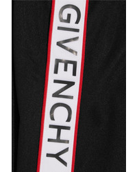Givenchy Printed Satin Jersey Sweatshirt Black
