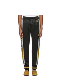 Dolce and Gabbana Black And Gold Crowns Lounge Pants
