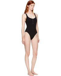 Solid And Striped Black Staud Edition The Veronica Swimsuit