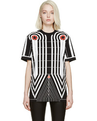 Givenchy Black Stars And Stripes T Shirt