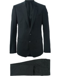 Dolce & Gabbana Pinstripe Three Piece Suit