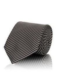 Barneys New York Dotted Stripe Woven Necktie