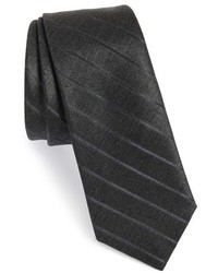 Wrk Stripe Wool Silk Tie