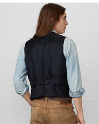 Denim & Supply Ralph Lauren Ticking Stripe Vest