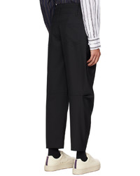 Feng Chen Wang Black Striped Trousers